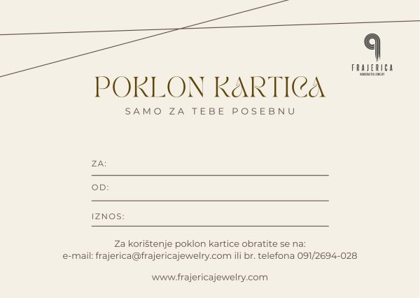 Poklon bon 50,00 EUR