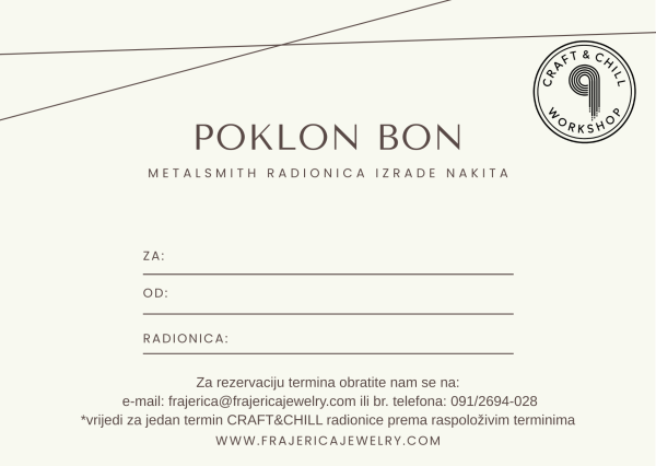 POKLON BON radionica